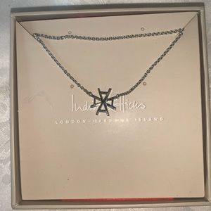 India Hicks Silver “A” Necklace